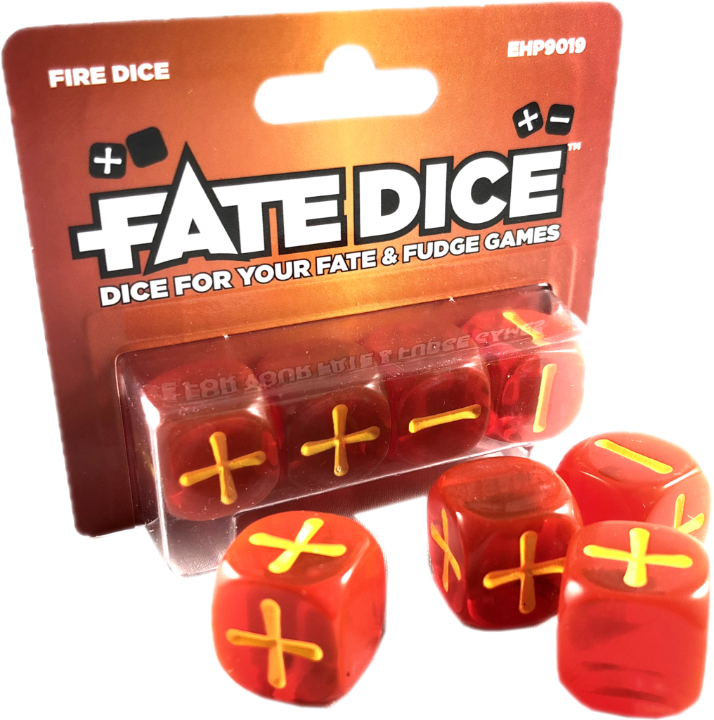 12 D6 Vampire Dice Fate Dice for Fate & Fudge Games by Evil Hat Productions 