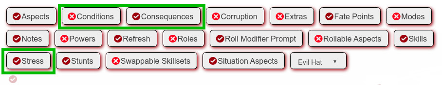 Fate on Roll20, Part 6: Stress, Consequences, and Conditions