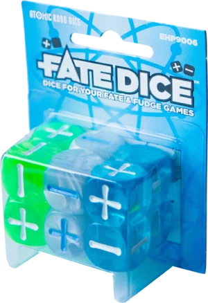 Fate Dice™: Atomic Robo Dice